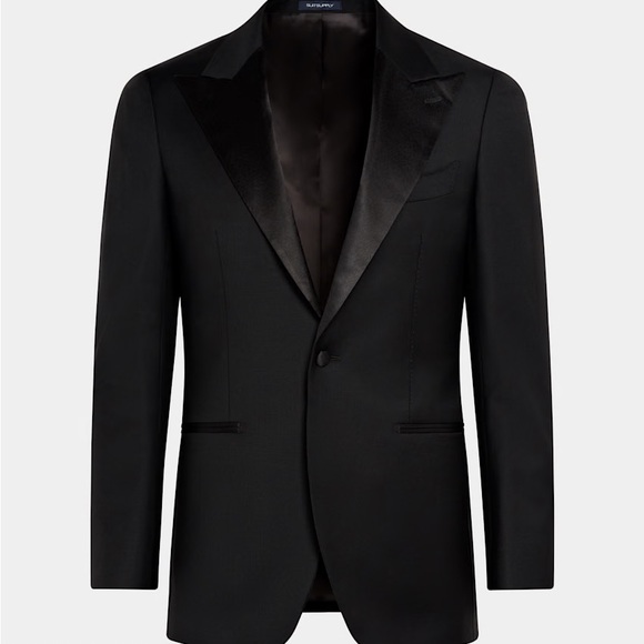 Classic Black Men's Tuxedo Jacket